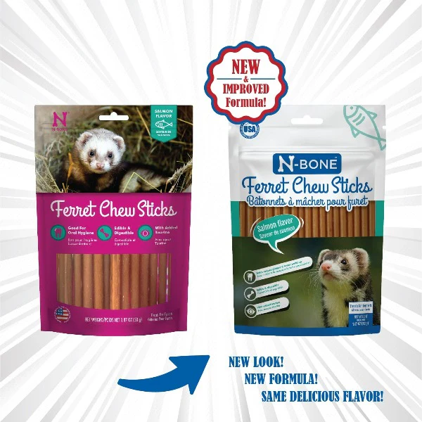 N-Bone Ferret Chew Treats Salmon Flavour - Image 2