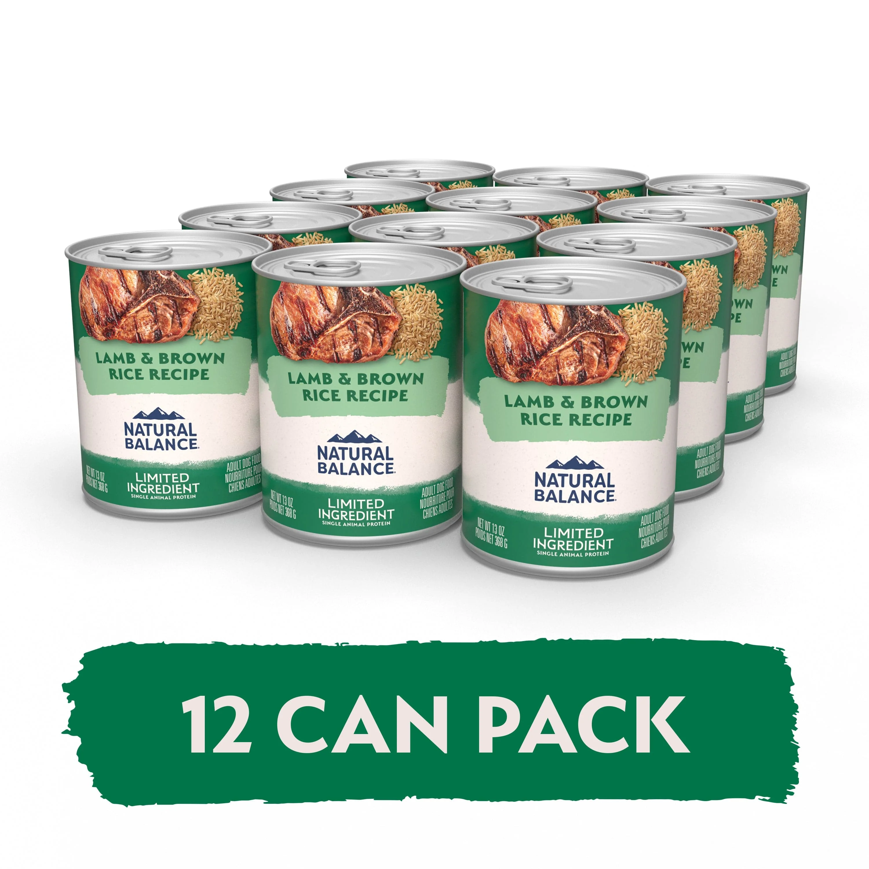 Natural Balance Limited Ingredient Lamb & Brown Rice Recipe Canned Dog Food - Image 10