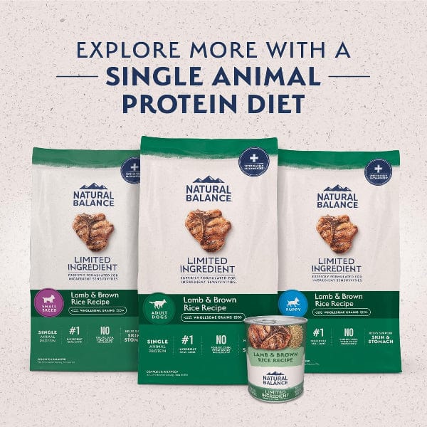 Natural Balance Limited Ingredient Lamb & Brown Rice Small Breed Recipe Dry Dog Food - Image 9