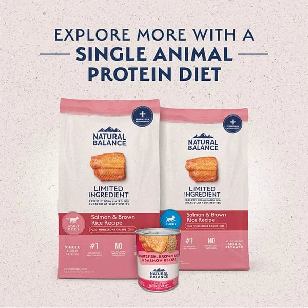 Natural Balance Limited Ingredient Salmon & Brown Rice Recipe Dry Dog Food, 24lb - Image 9