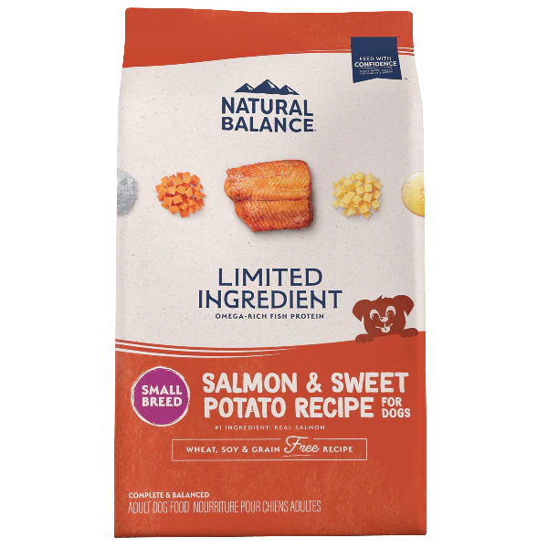 Natural Balance Limited Ingredient Salmon & Sweet Potato Small Breed Recipe Dry Dog Food