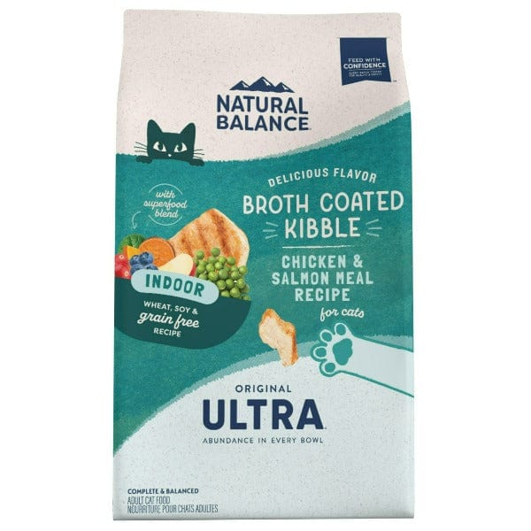 Natural Balance Original Ultra Indoor Chicken & Salmon Meal Recipe Dry Cat Food, 15lb