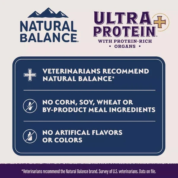 Natural Balance Original Ultra Protein+ Immune and Digestive Health Real Chicken & Chicken Meal Recipe Dry Cat Food, 5lb - Image 5
