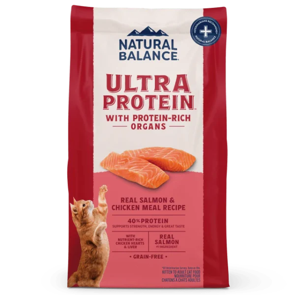 Natural Balance Original Ultra Protein Real Salmon & Chicken Meal Recipe Dry Cat Food