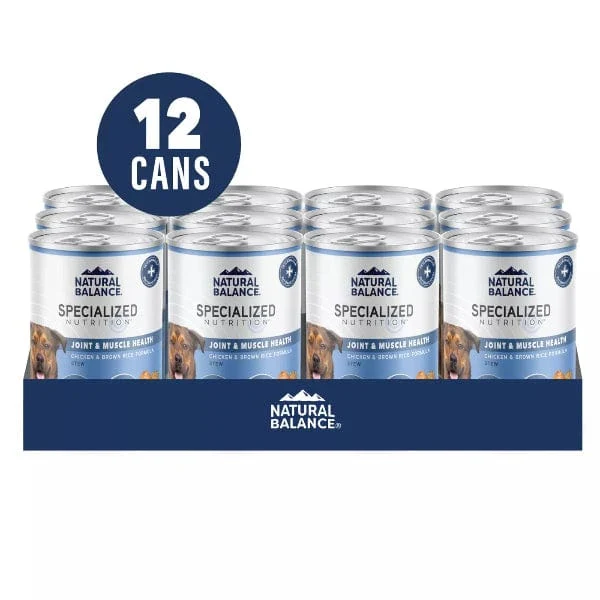 Natural Balance Specialized Nutrition Joint & Muscle Health Stew Canned Dog Food - Image 8