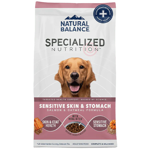 Natural Balance Specialized Nutrition Sensitive Skin & Stomach Adult Dry Dog Food