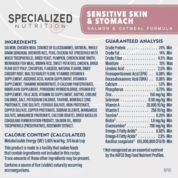Natural Balance Specialized Nutrition Sensitive Skin & Stomach Adult Dry Dog Food - Image 6