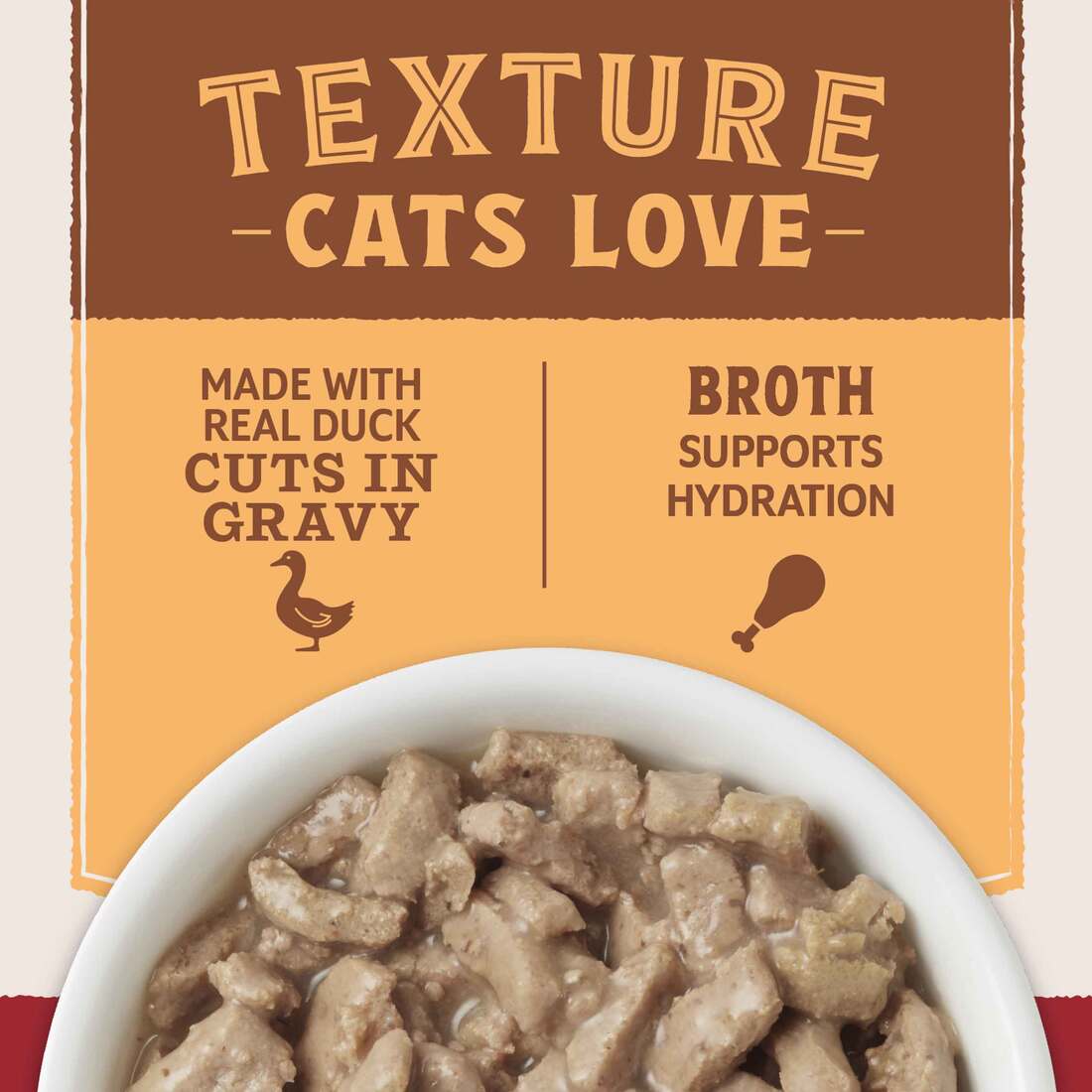 Natural Balance Ultra Protein Real Duck Recipe With Protein-Rich Organs Cuts in Gravy Cat Food - Image 2