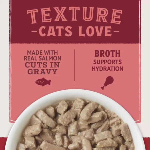 Natural Balance Ultra Protein Real Salmon Recipe With Protein-Rich Organs Cuts in Gravy Cat Food - Image 2