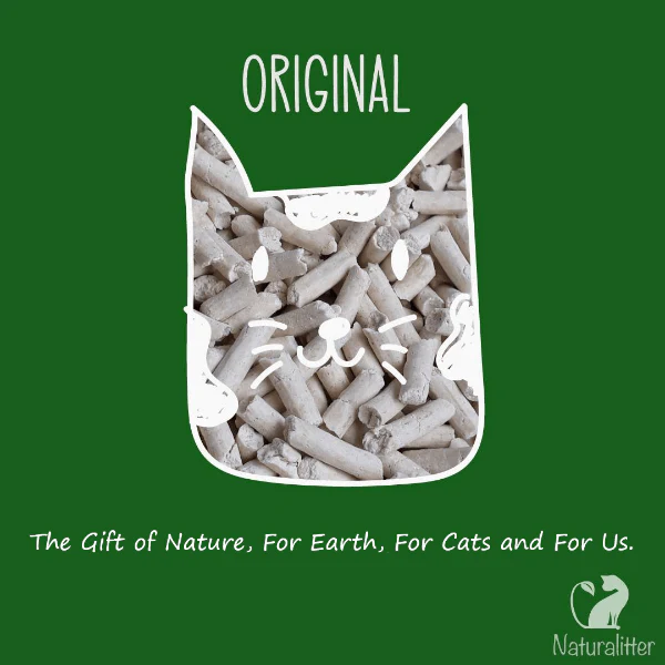 Naturalitter Bio Plant Cat Litter; Original - Image 3