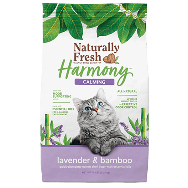 Naturally Fresh Harmony Calming Lavender & Bamboo Cat Litter