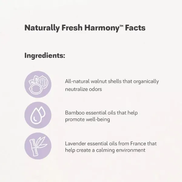 Naturally Fresh Harmony Calming Lavender & Bamboo Cat Litter - Image 5