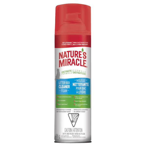 Nature's Miracle Litter Box Cleaner Foam