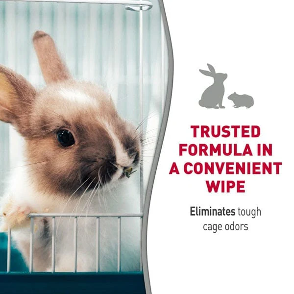 Nature's Miracle Small Animal Cage Scrubbing Wipes - Image 2