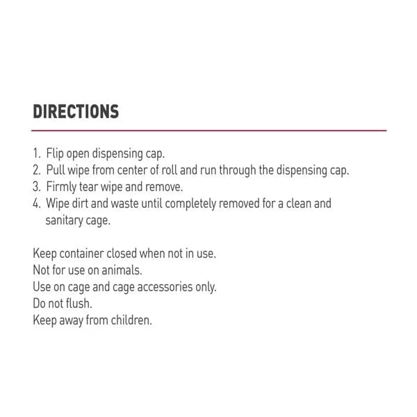 Nature's Miracle Small Animal Cage Scrubbing Wipes - Image 3