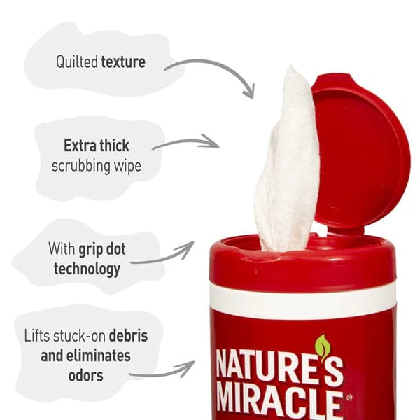 Nature's Miracle Small Animal Cage Scrubbing Wipes - Image 4