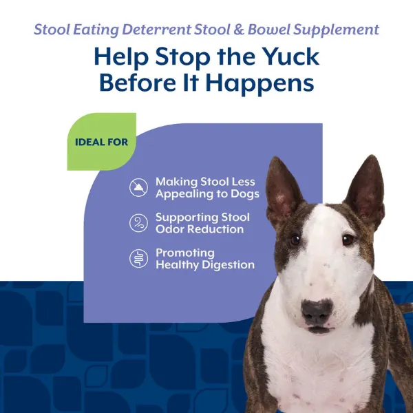 NaturVet Stool Eating Deterrent plus Breath Aid Soft Chews for Dogs - Image 4