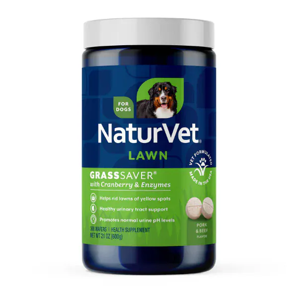 NaturVet GrassSaver Wafers for Dogs
