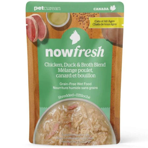Now Fresh Chicken, Duck & Broth Blend Grain-Free Wet Cat Food