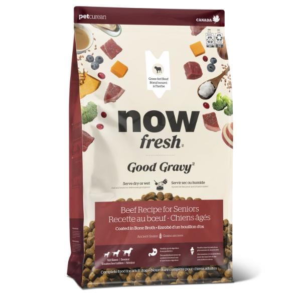 Now Fresh Good Gravy Beef Recipe Senior Dry Dog Food