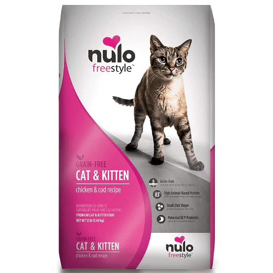 Nulo Freestyle High-Protein Chicken & Cod Recipe Dry Cat & Kitten Food - Image 5