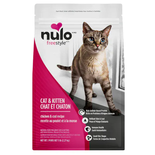 Nulo Freestyle High-Protein Chicken & Cod Recipe Dry Cat & Kitten Food - Image 6