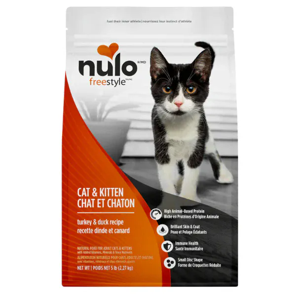 Nulo Freestyle High-Protein Turkey & Duck Recipe Dry Cat & Kitten Food - Image 6