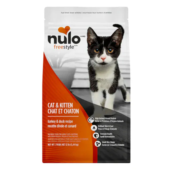 Nulo Freestyle High-Protein Turkey & Duck Recipe Dry Cat & Kitten Food - Image 7