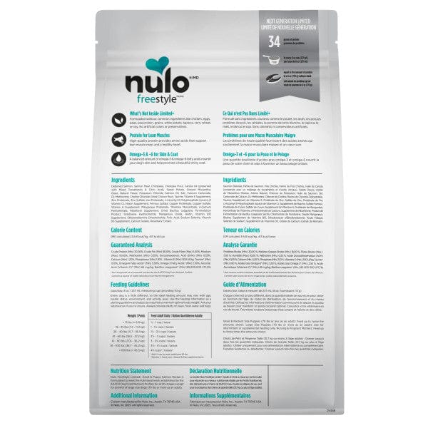 Nulo FreeStyle Limited+ Puppy & Adult Salmon Recipe Dry Dog Food - Image 3