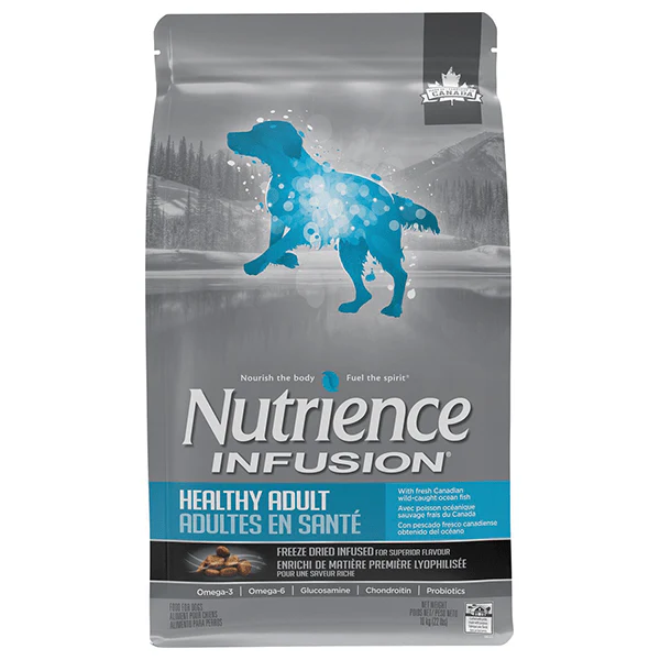 Nutrience Infusion Healthy Adult Ocean Fish Recipe Dry Dog Food, 10kg
