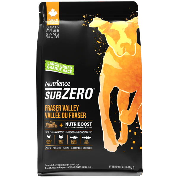 Nutrience SubZero Fraser Valley Large Breed Dry Dog Food, 10kg