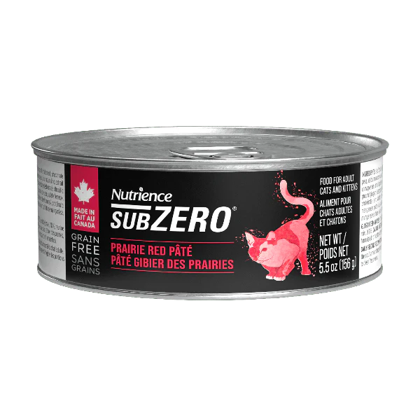 Nutrience SubZero Prairie Red Pate Canned Cat Food