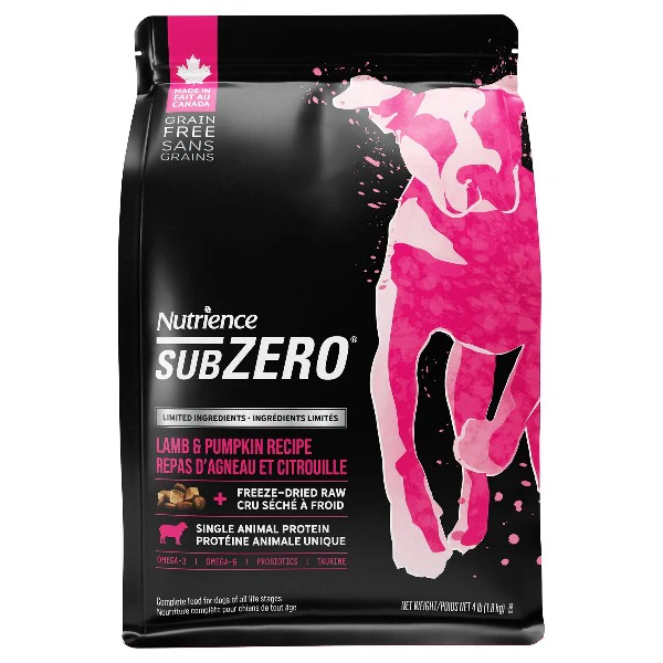 Nutrience SubZero Lamb & Pumpkin Limited Ingredient Dry Dog Food
