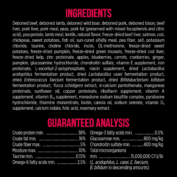 Nutrience SubZero Prairie Red Small Breed Dry Dog Food - Image 8