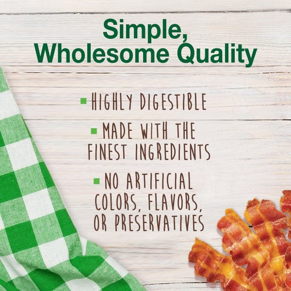 Nylabone Healthy Edibles Bacon Flavour Wolf Dog Chew - Image 3