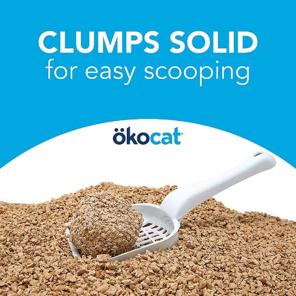 ökocat Original Premium Clumping Wood Cat Litter, 12.6lb - Image 5