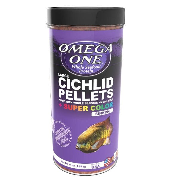 Omega One Cichlid Pellets; Large Sinking