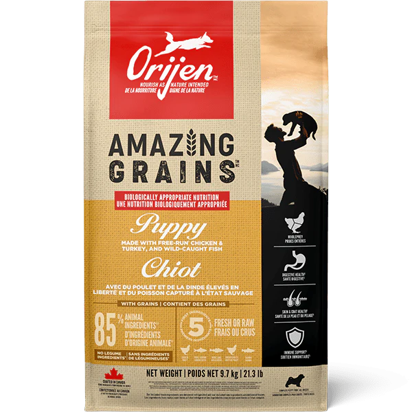 Orijen Amazing Grains Puppy Dry Dog Food - Image 5