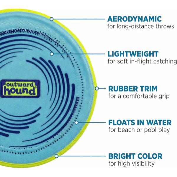 Outward Hound FlyFetch Disc Dog Toy - Image 2