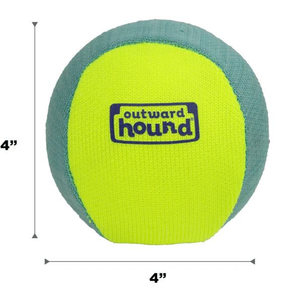 Outward Hound FlyFetch Squeak Ball Dog Toy - Image 6