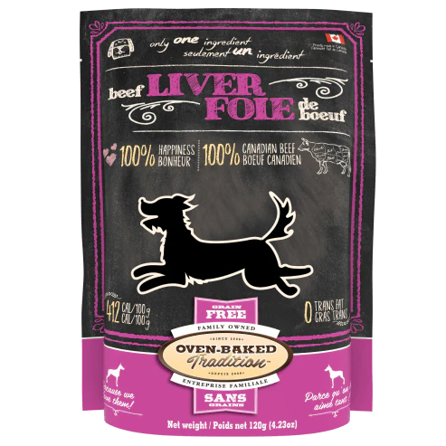 Oven-Baked Tradition Freeze-Dried Beef Liver Dog Treats