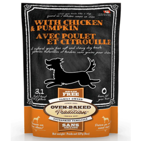 Oven-Baked Tradition Soft & Chewy Grain-Free Chicken & Pumpkin Dog Treats