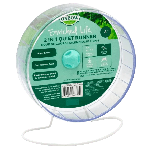 Oxbow Enriched Life - 2 in 1 Quiet Runner