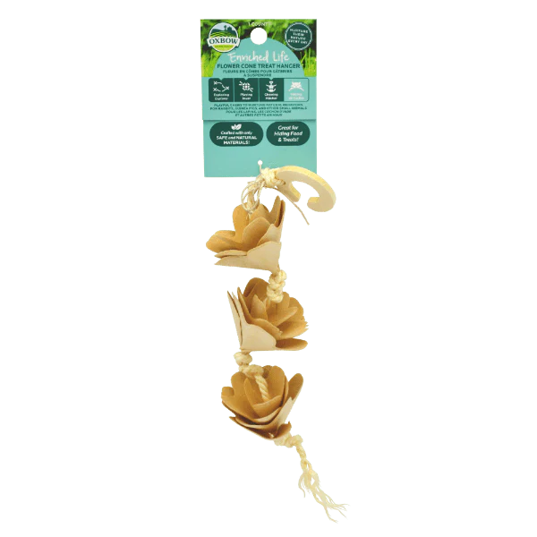 Oxbow Enriched Life - Flower Cone Treat Hanger