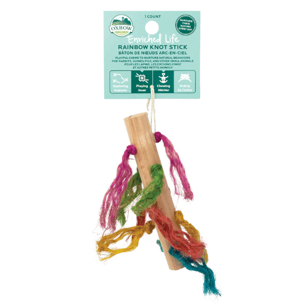 Oxbow Enriched Life - Rainbow Knot Stick