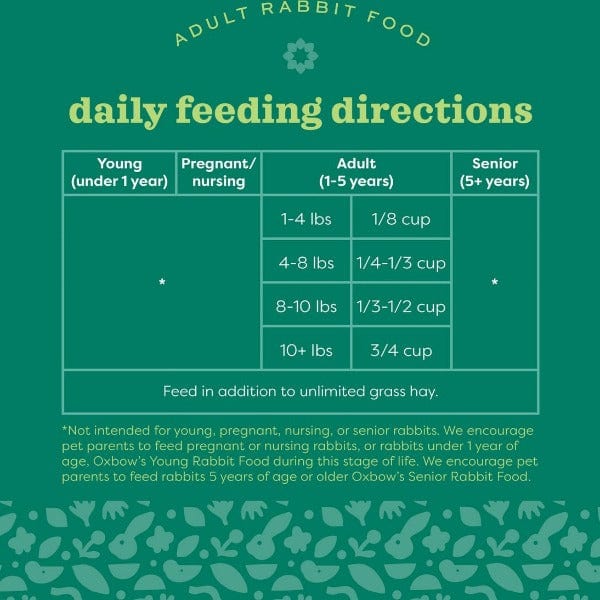 Oxbow Essentials Adult Rabbit Food - Image 4