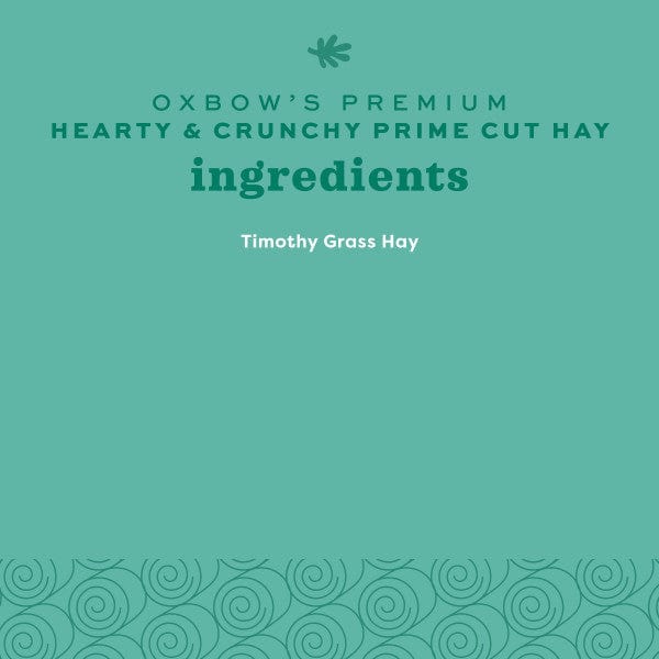 Oxbow Prime Cut Hay; Hearty & Crunchy - Image 11