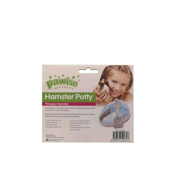 Pawise Hamster Dustbath & Potty - Image 3
