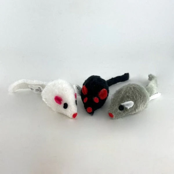 Pawise Plush Mice Cat Toy - Image 3