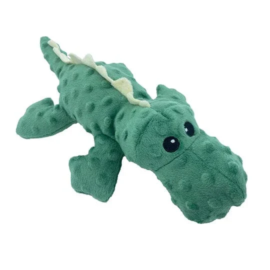 Petlou 14" Dotty Friends Crocodile Dog Toy